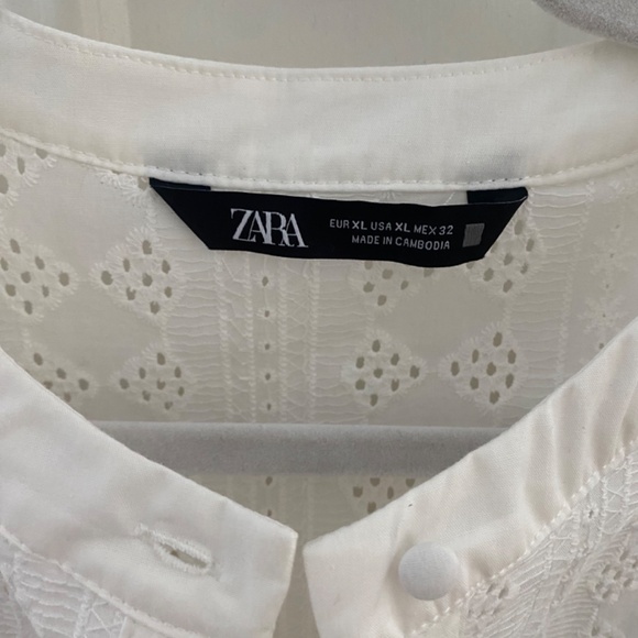 Zara white button down - Picture 3 of 3